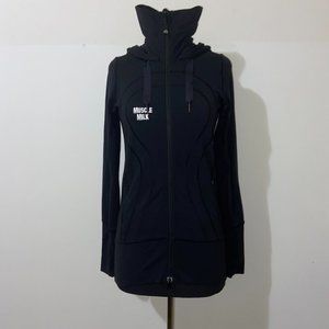 LULULEMON BLACK "MUSCLE MILK" STRIDE JACKET - 4